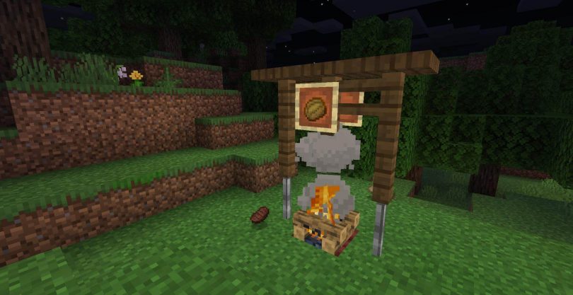 Minecraft Kamp Ateşi Yapımı